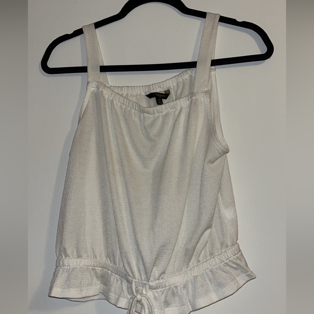 White Boutique Top | Size: L